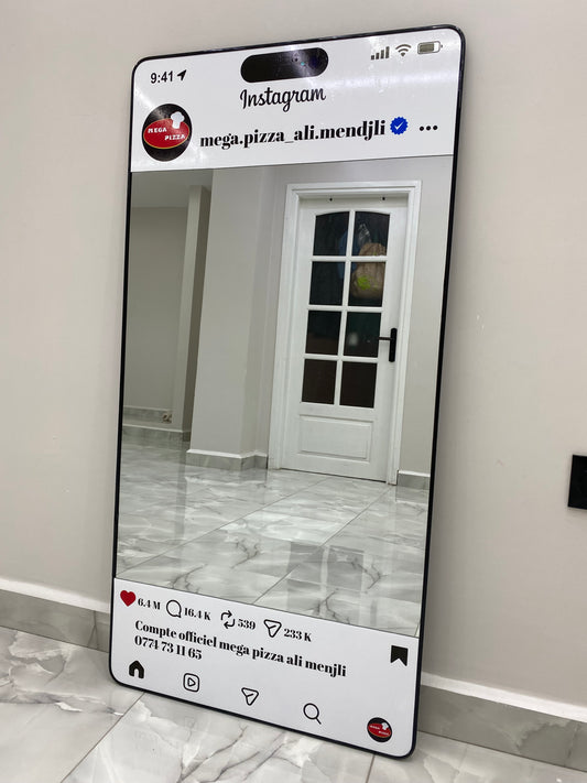 miroir instagram poste