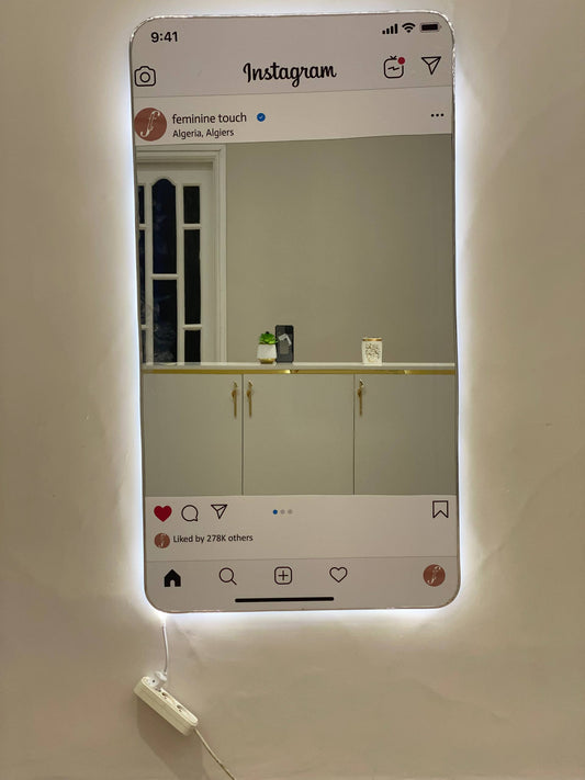 miroir instagram poste